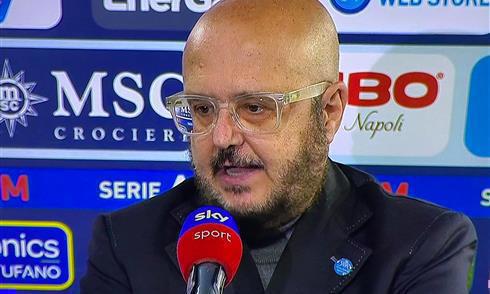 前那不勒斯总监：没有必要阴谋论，球队需要做的是上半场结束比赛